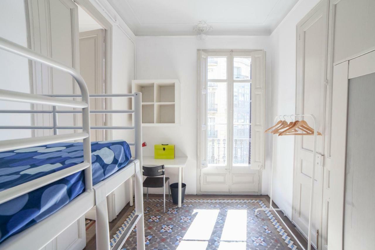 Apartamento Modernista para Grupos Barcelona Bagian luar foto